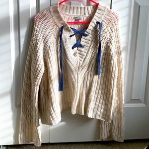 Cream colored, Aerie, Size Small, Sweater